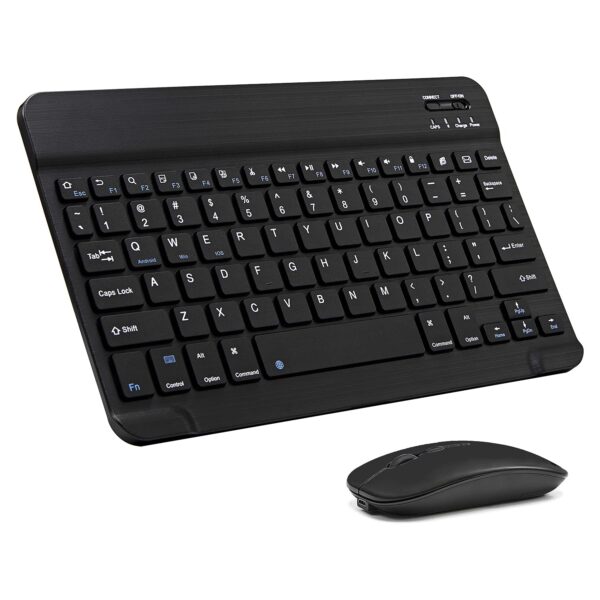ក្តាចុចសម្រាប់ ថែប្លេត Tablet Keyboard ជាមួយ Mouse Bluetooth